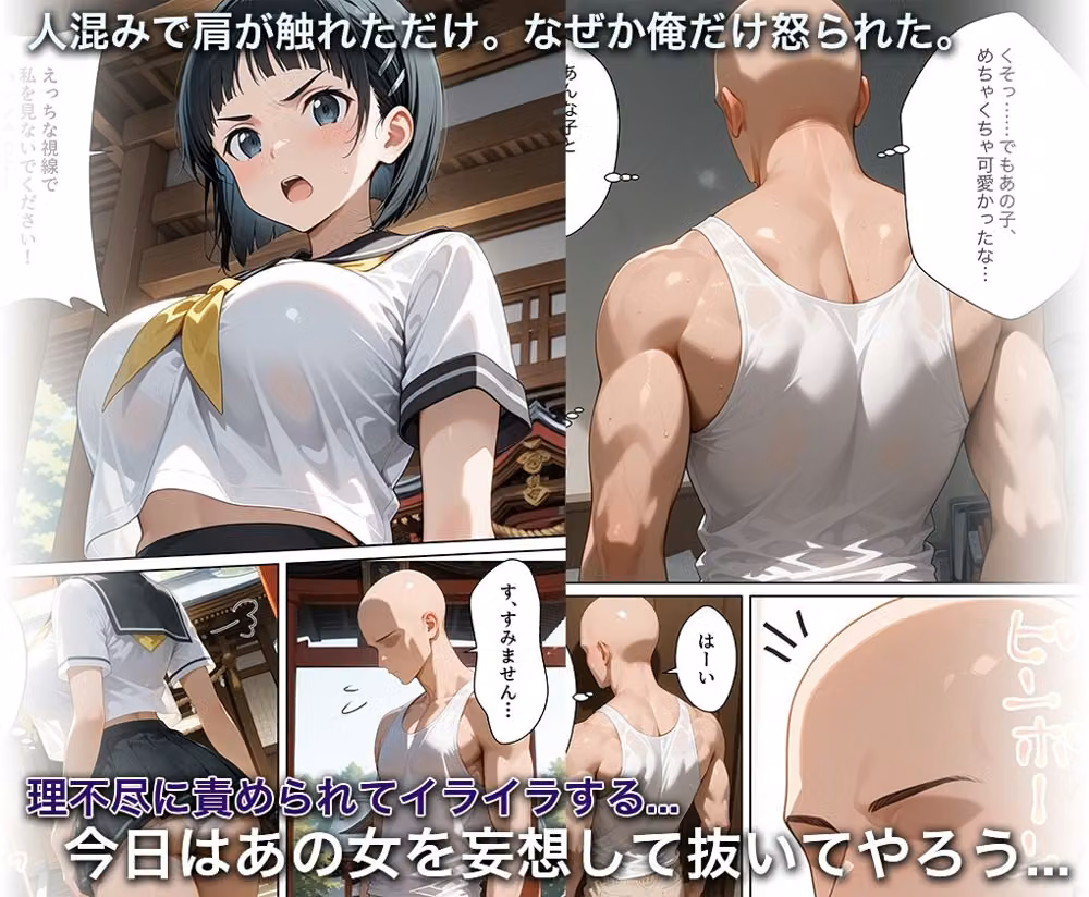 淫欲の神様のご利益で、即堕ち即ハメが止まらない 桐○谷直葉 hitomiエロ漫画raw サンプル画像002