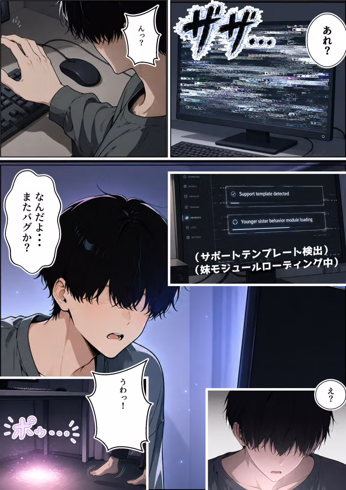 終始余裕のナマイキ妹AIを、最後に本気でワカラセた話 hitomiエロ漫画raw サンプル画像008