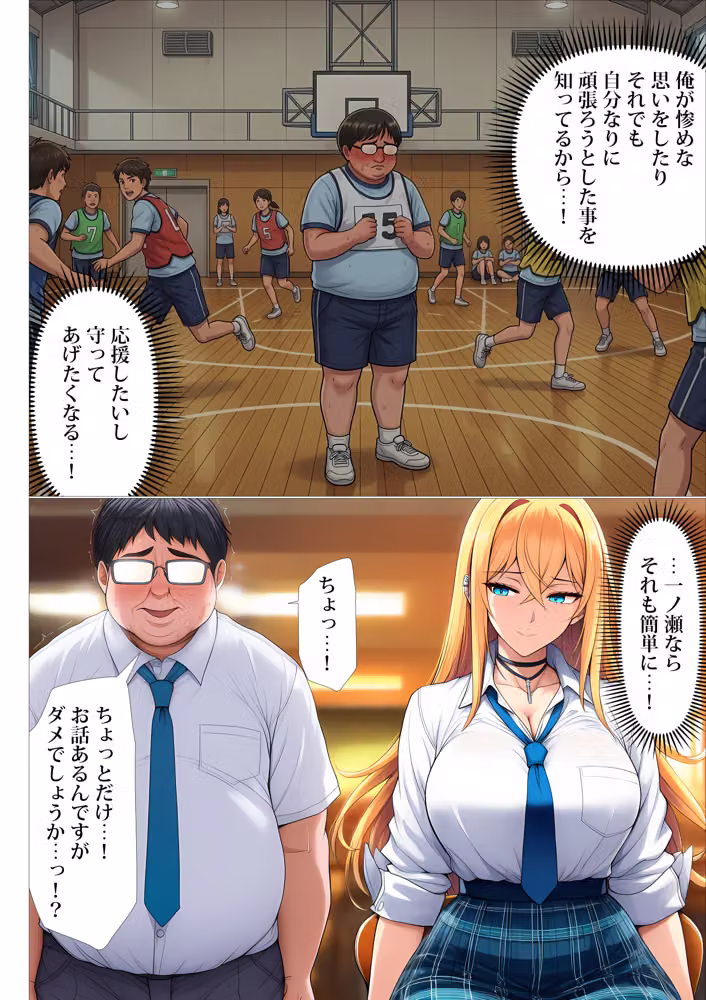 憧れだったハイスペギャルJKにタイムリープ憑依した弱男おじさん、昔の自分のオナホメス奴●になってあげた hitomiエロ漫画raw サンプル画像035