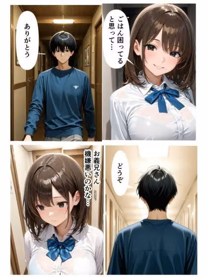 女子校生の義妹がエロ過ぎて妻の留守中欲求不満解消の…濃厚エッチしてしまった話 hitomiエロ漫画raw サンプル画像003
