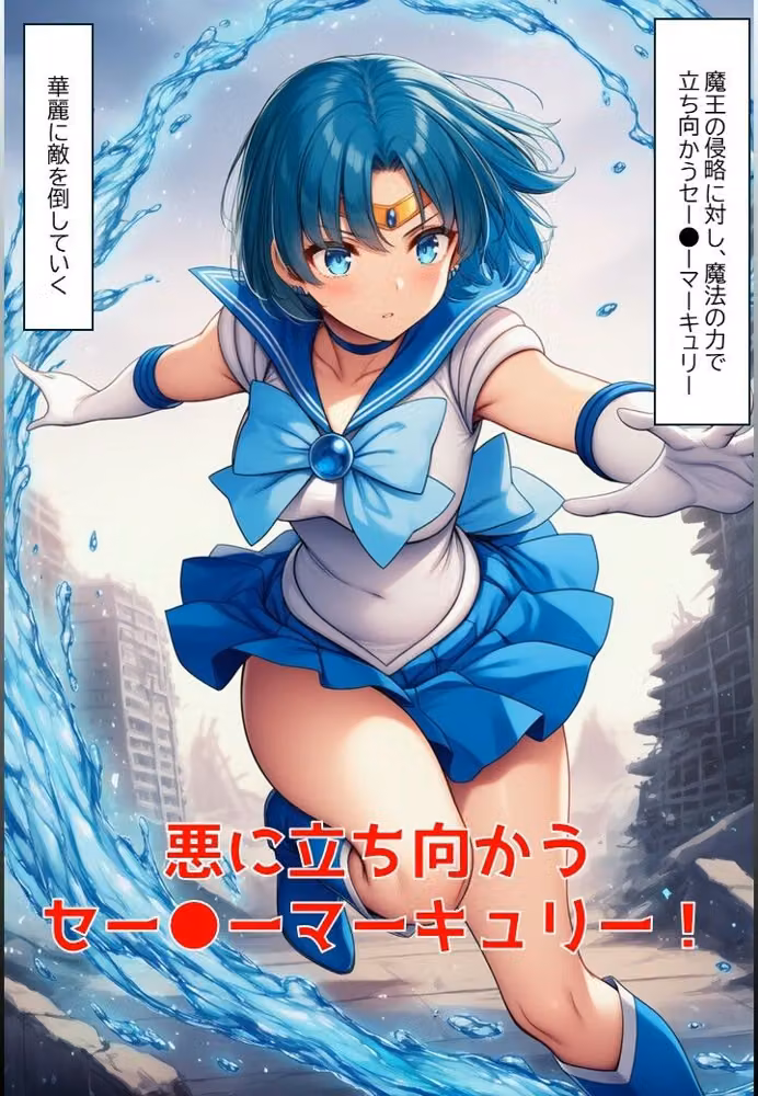 水星戦士の悪堕ち〜セー●ーマーキュリーの受難〜 hitomiエロ漫画raw サンプル画像001