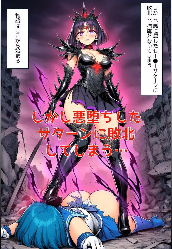 水星戦士の悪堕ち〜セー●ーマーキュリーの受難〜 hitomiエロ漫画raw サンプル画像002