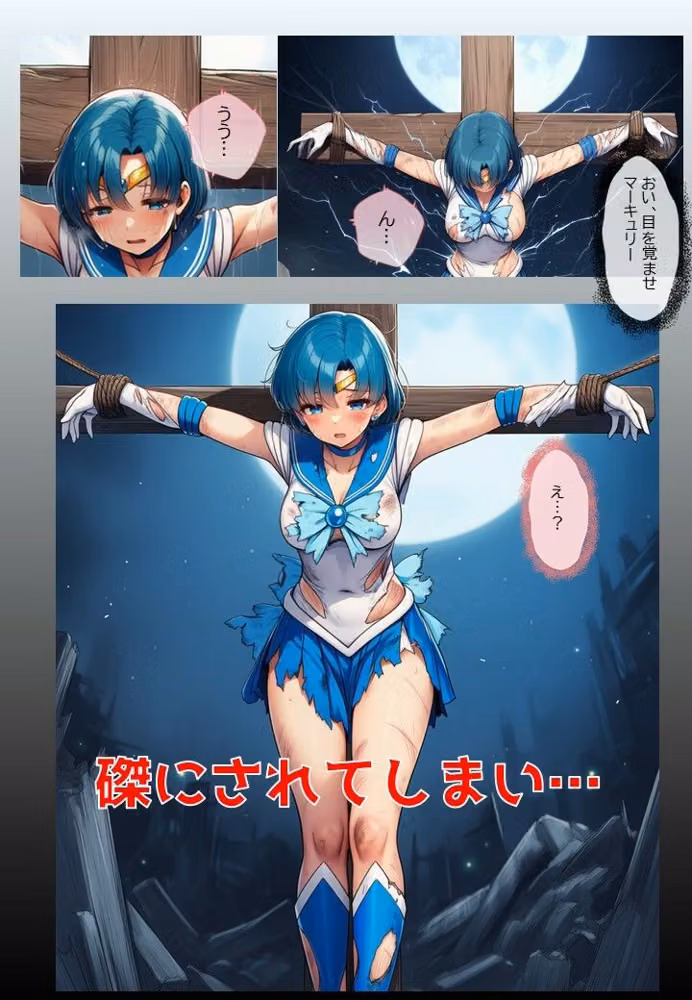 水星戦士の悪堕ち〜セー●ーマーキュリーの受難〜 hitomiエロ漫画raw サンプル画像003