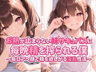 お熱が止まらない妹サキュバスに毎晩精を搾られる僕〜毎日アヘ顔で精を欲しがる淫乱性活〜