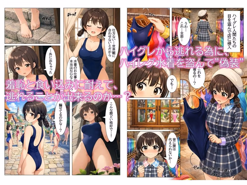 特撮ヒロインがハイグレ堕ちしちゃう！ 〜夢の世界のThis Heroine〜 hitomiエロ漫画raw サンプル画像003