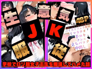 Hカップ巨乳の生徒に痴●してみたら俺のちんこがJKのマンコに入っちゃった話。