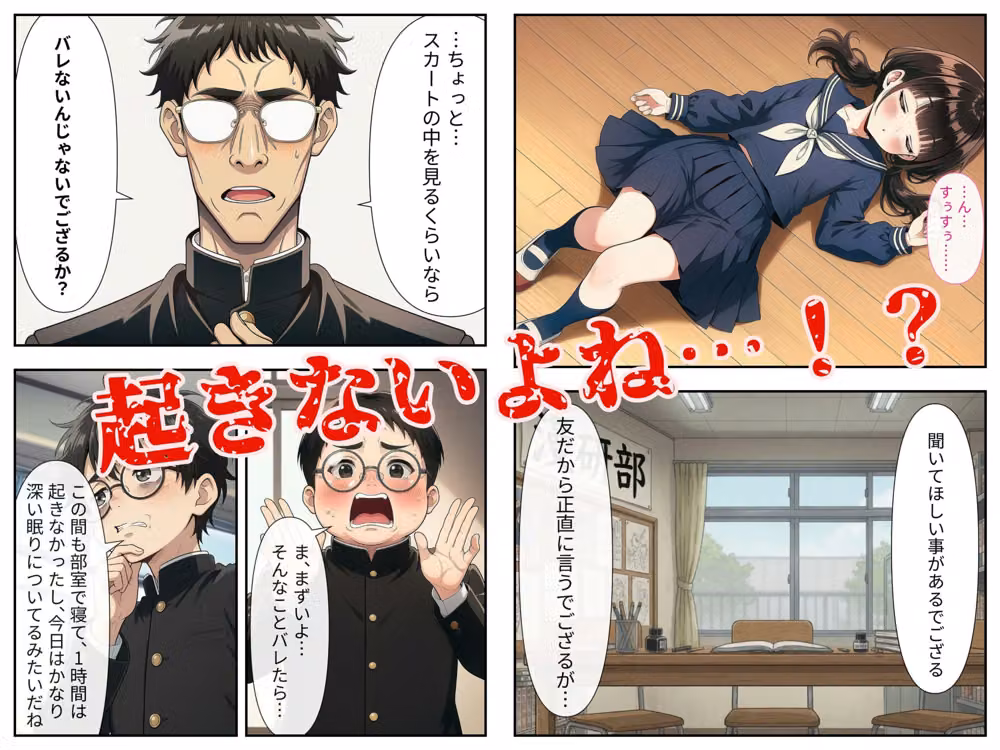 漫研の眠り姫〜睡眠薬で眠らされた無垢な後輩 1話・2話〜 hitomiエロ漫画raw サンプル画像003