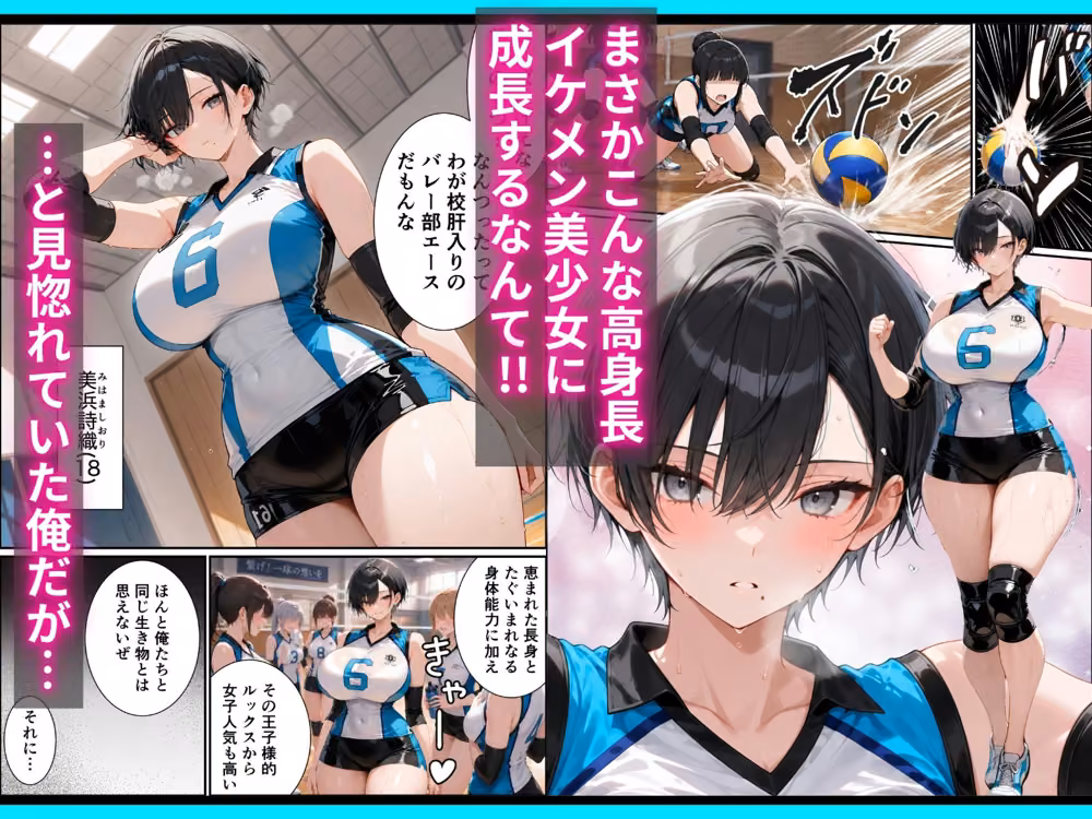 長身ボーイッシュ幼馴染との練習セックスは最高に気持ちいい  前編 hitomiエロ漫画raw サンプル画像002