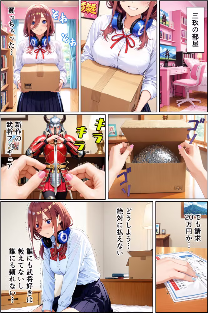 三玖寝取り調教〜パパ活がきっかけでメス堕ち〜 hitomiエロ漫画raw サンプル画像005