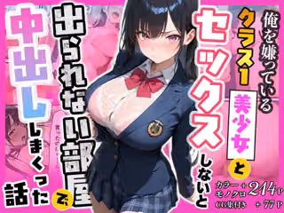 俺を嫌っているクラス1美少女とセックスしないと出られない部屋で中出ししまくった話