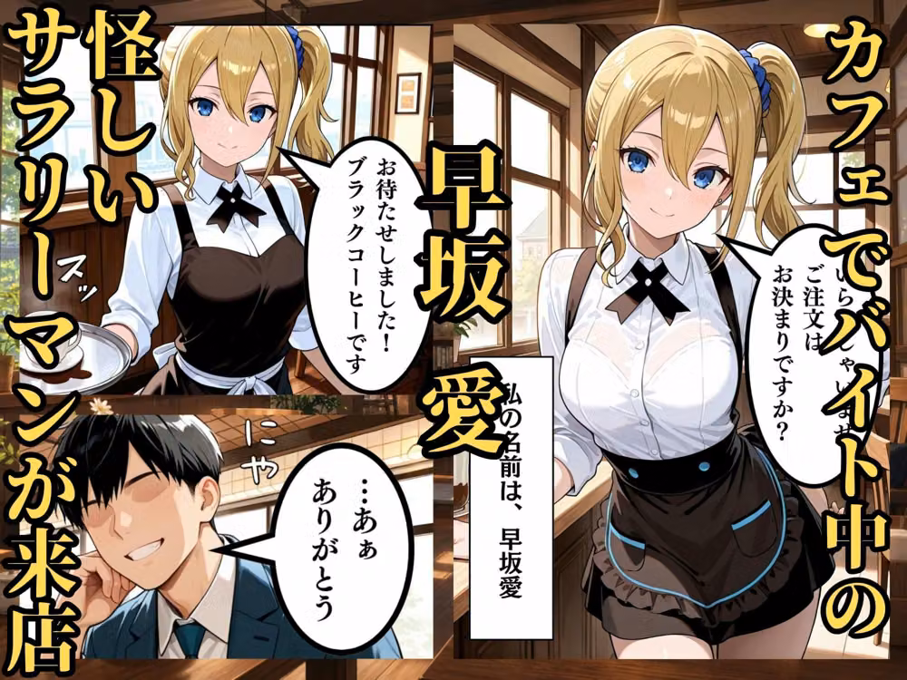 都内で働く早坂愛。サラリーマンの肉棒で堕ちて淫れる hitomiエロ漫画raw サンプル画像001