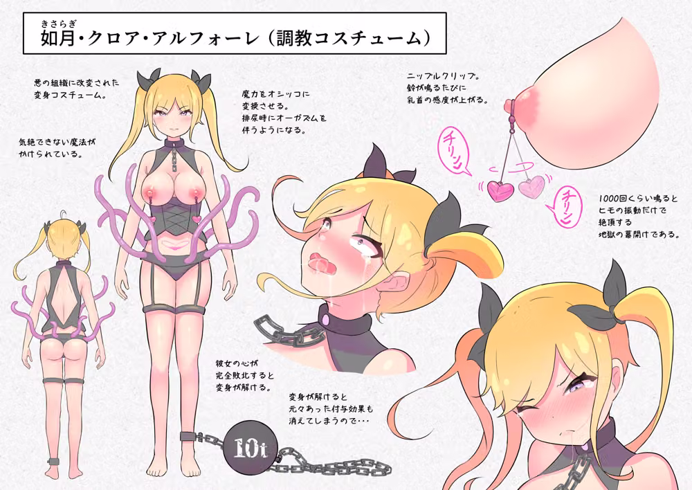 魔法少女は敵のアジトで調教されました。【メイキング実況つき】 hitomiエロ漫画raw サンプル画像020