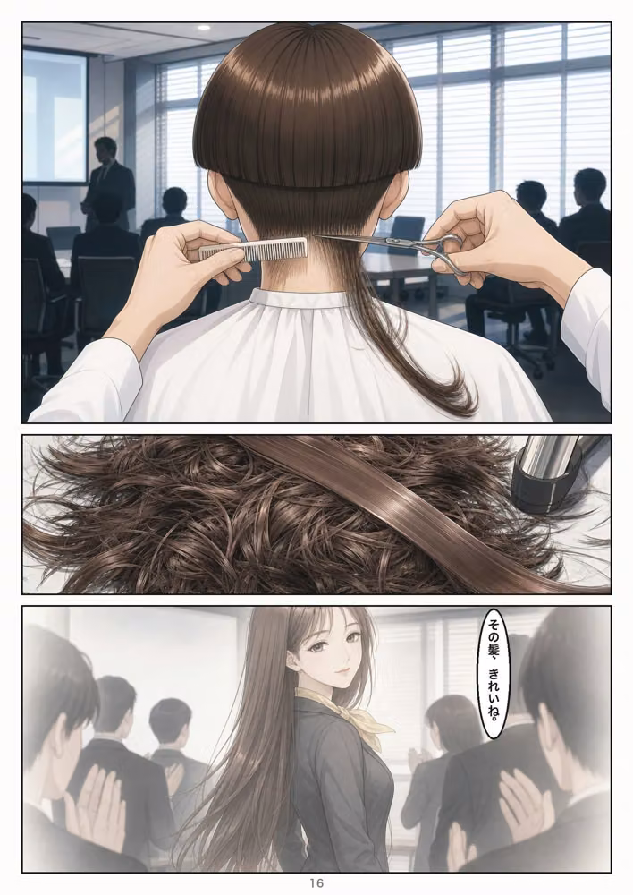 詫び髪 第一話「けじめ」 hitomiエロ漫画raw サンプル画像002