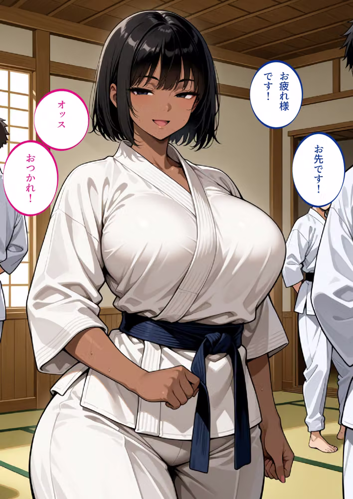 おじさん達にめちゃくちゃにされたい「格闘娘 佐々木 葵」/A面 hitomiエロ漫画raw サンプル画像004