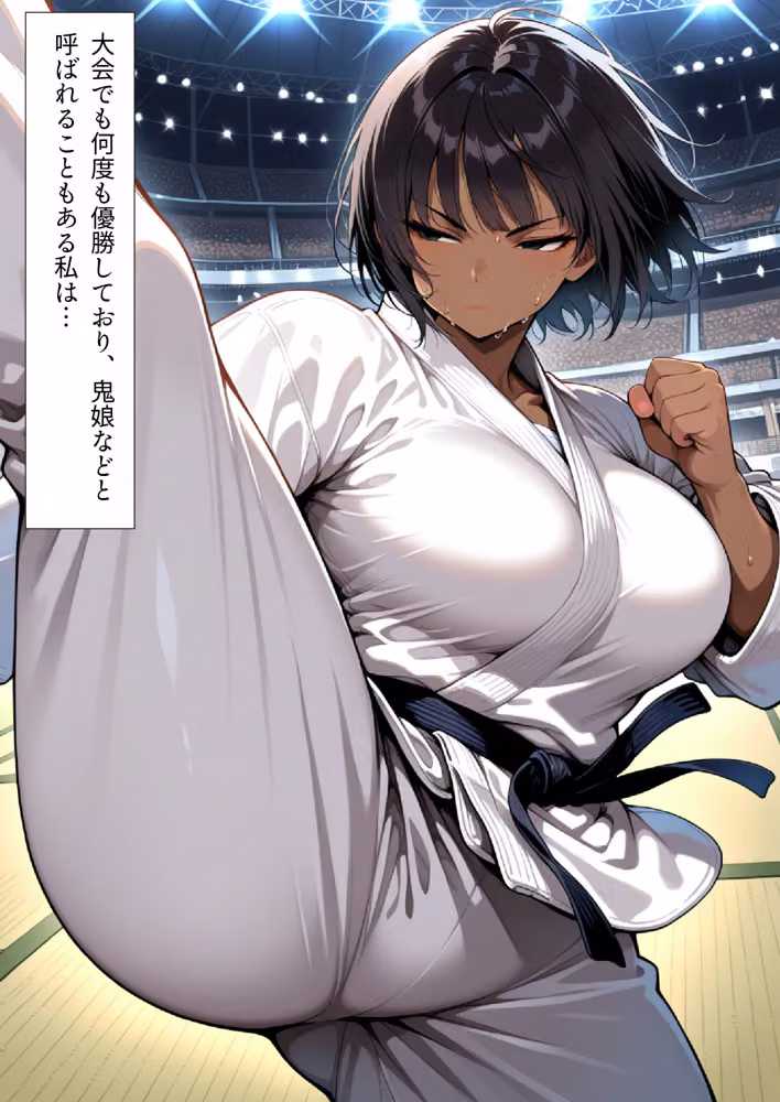 おじさん達にめちゃくちゃにされたい「格闘娘 佐々木 葵」/A面 hitomiエロ漫画raw サンプル画像010