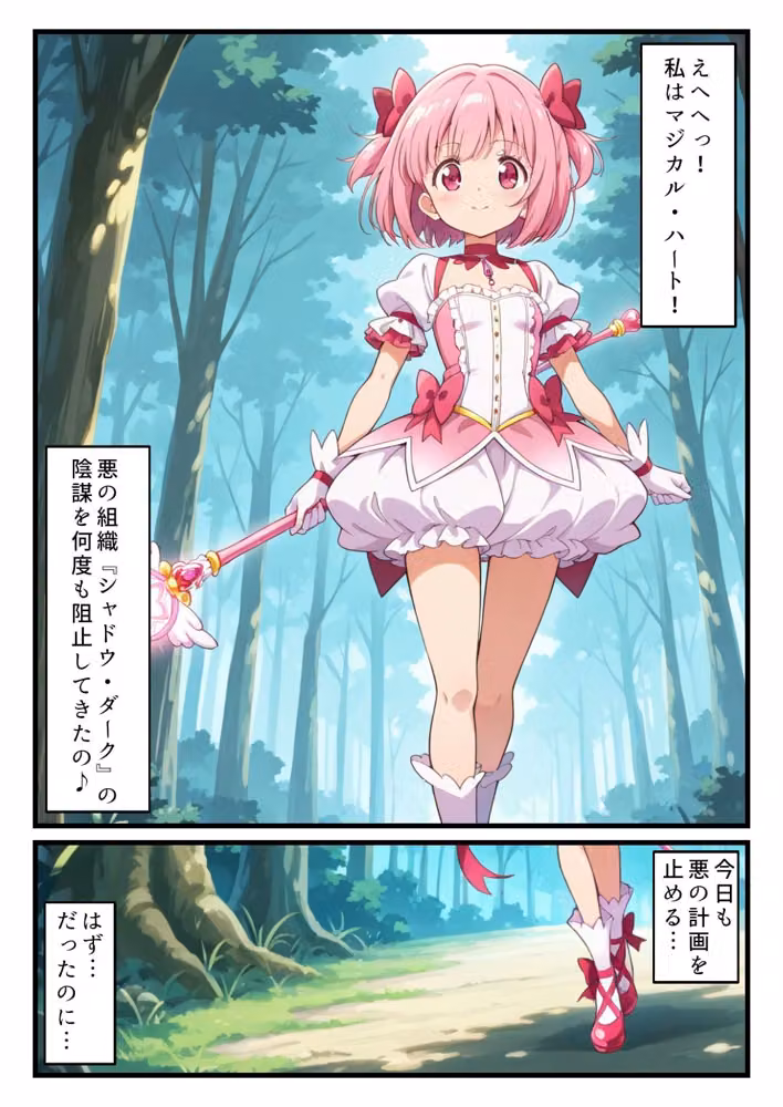 敗北魔法少女〜マジカル・ハートが粉砕され、肉便器に堕ちるまで〜 hitomiエロ漫画raw サンプル画像001