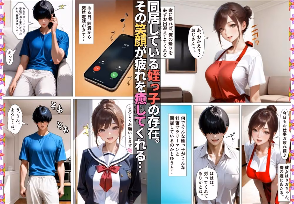 同居の姪っ子に発情したらいちゃラブSEXで性処理させてくれた【漫画】【女子校生】【リフレ】【爆乳】【156p】 hitomiエロ漫画raw サンプル画像002