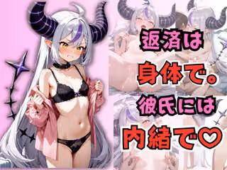 返済は身体で。彼氏には内緒で。  ラプラス・〇ークネス
