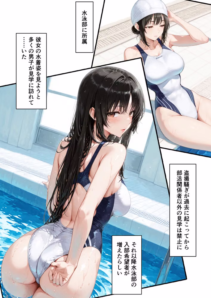 仲良くなった水泳部のあの子が… hitomiエロ漫画raw サンプル画像011