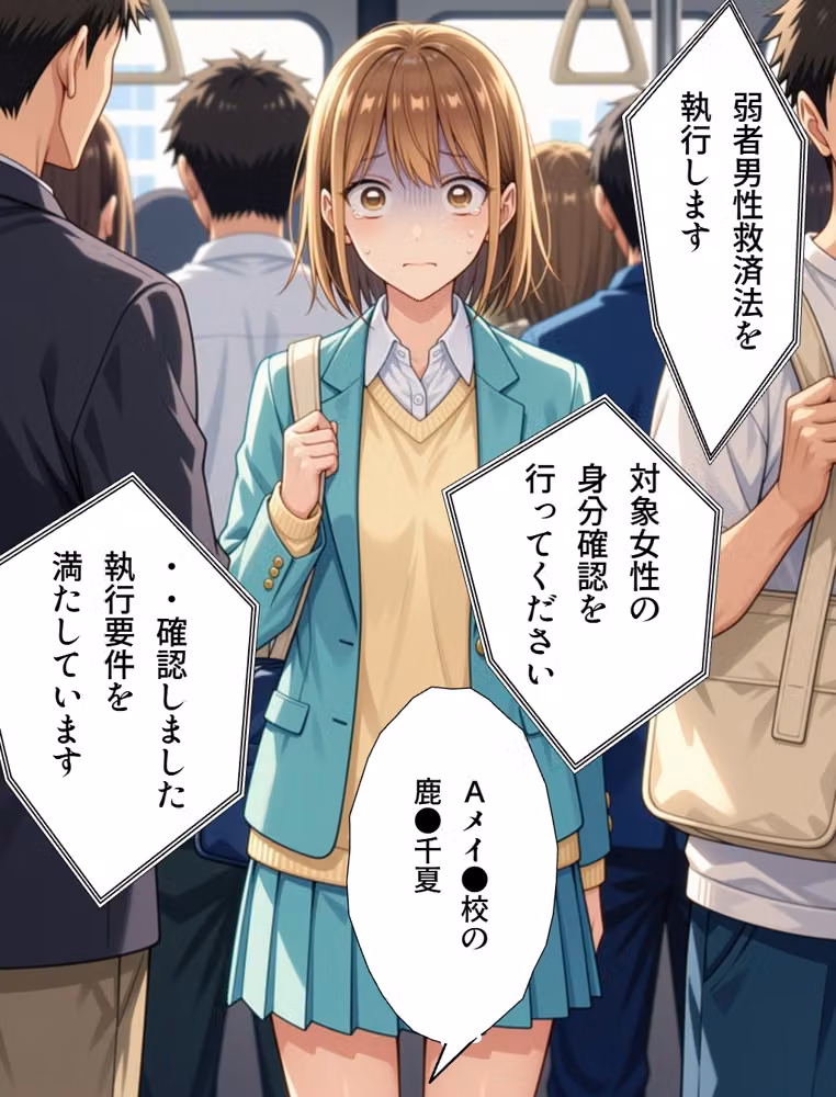 弱者男性救済法（鹿●千夏編） hitomiエロ漫画raw サンプル画像023
