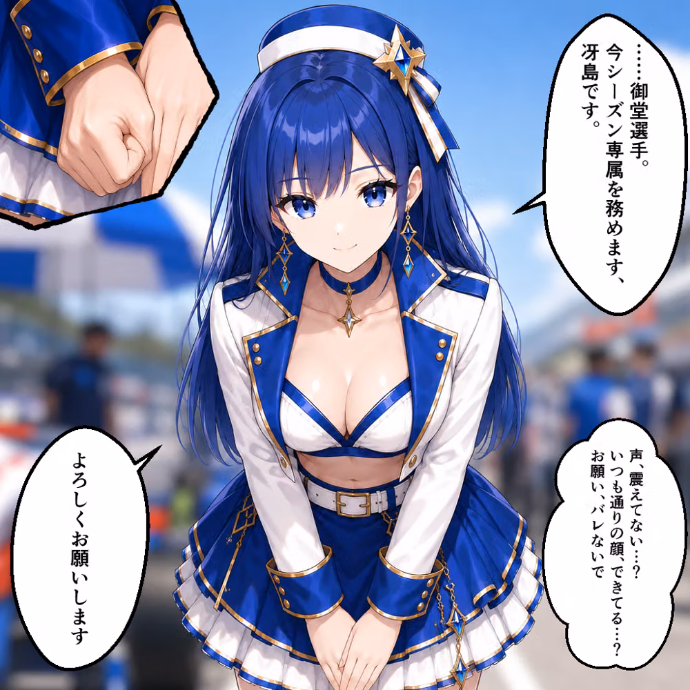 憧れの若手エースが貞淑な人妻レースクイーンを寝取る話 hitomiエロ漫画raw サンプル画像011
