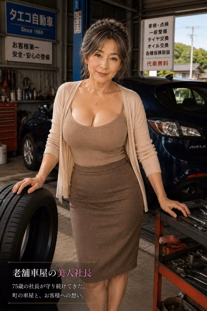 妙子（タエコ）と弘（ヒロム）14  車屋のタエコさん  それは買い物の帰り道だった hitomiエロ漫画raw サンプル画像001