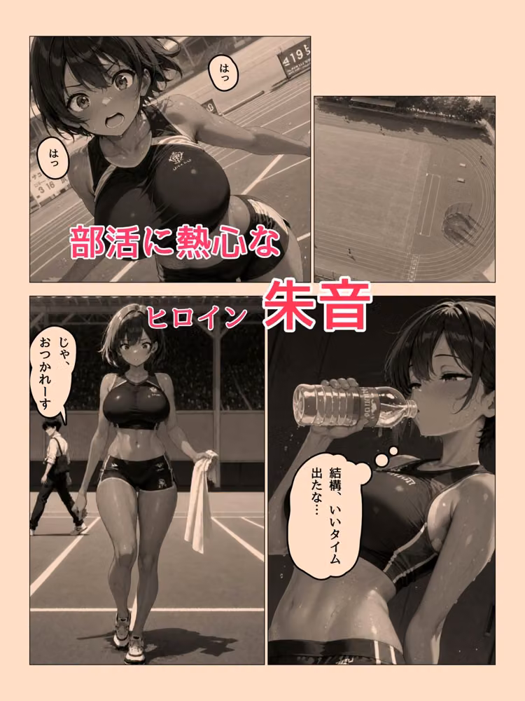 陸上一筋だった私は、気づけば後輩のものになっていた hitomiエロ漫画raw サンプル画像001