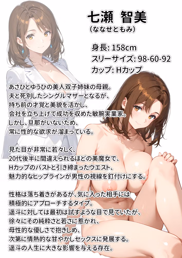 養子になったら爆乳義母と双子義妹に誘惑されて中出しセックスしています！〜孕ませバトル編〜 hitomiエロ漫画raw サンプル画像026