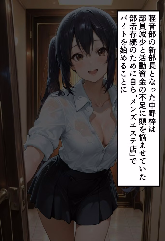 【け◯おん】中◯梓のメンエスバイト バンド存続のために客のチンポを全力で慰める夜 hitomiエロ漫画raw サンプル画像002