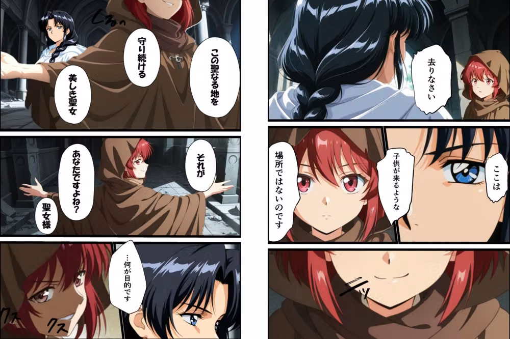 聖女様は僕のもの hitomiエロ漫画raw サンプル画像003