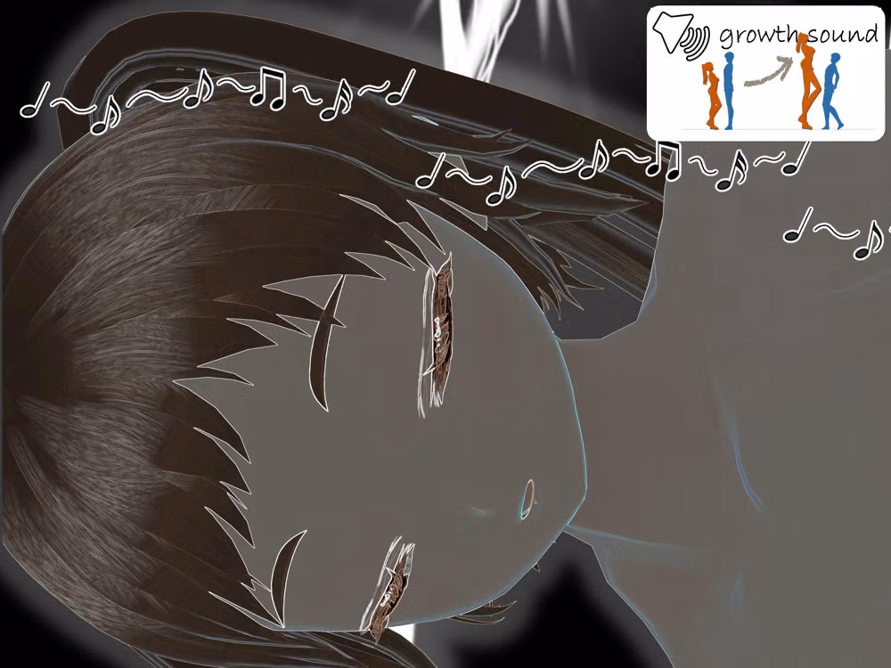 女子だけデカく 男子を追い抜く 成長音〜眠い妹編〜 hitomiエロ漫画raw サンプル画像006