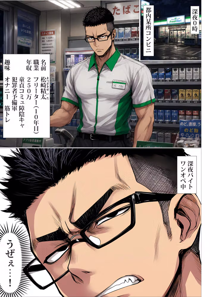 なぜか俺がシフトの時に万引きしてくるダウナーギャル hitomiエロ漫画raw サンプル画像002