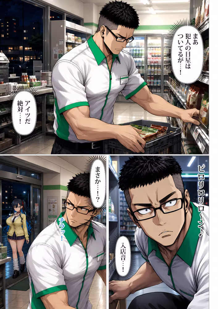 なぜか俺がシフトの時に万引きしてくるダウナーギャル hitomiエロ漫画raw サンプル画像004
