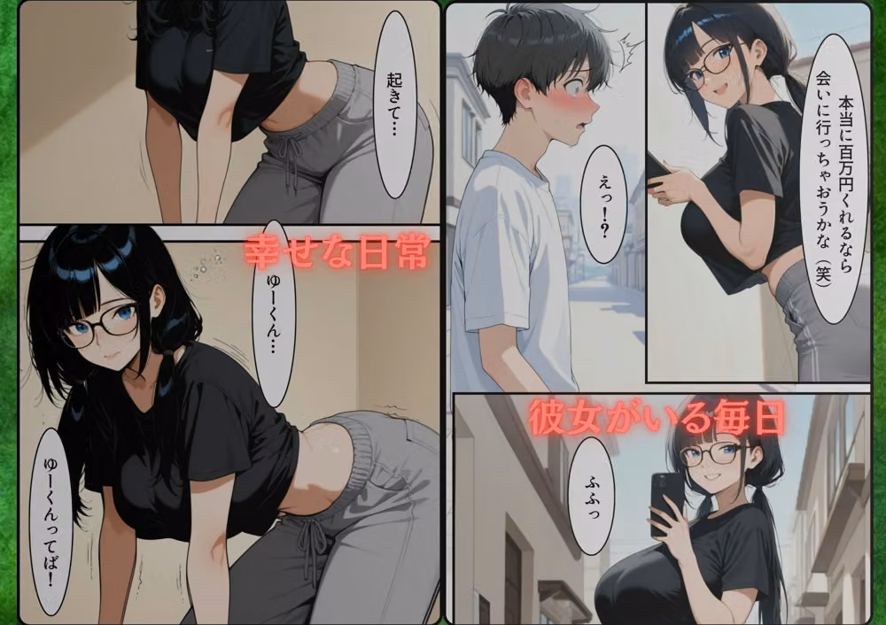 地味子で配信者な彼女のネトラレドMセックスが終わらない hitomiエロ漫画raw サンプル画像002
