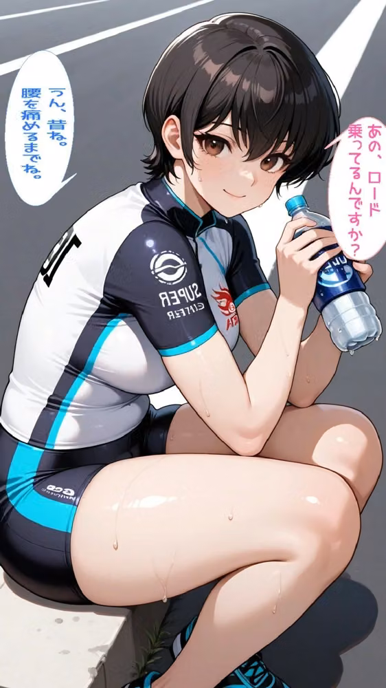 ヒルクライマーのみくちゃん hitomiエロ漫画raw サンプル画像002