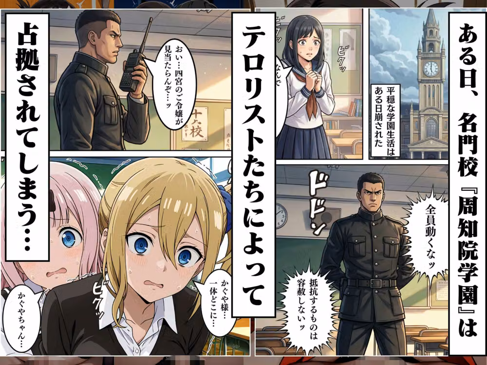 かぐや様を調教。強●絶頂と快楽地獄で壊される hitomiエロ漫画raw サンプル画像002