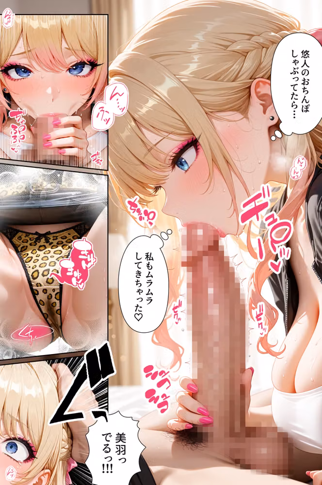黒髪清楚の好きだった幼馴染が爆乳ギャル化！？理性吹っ飛んで発情しまくって交際前なのに中出ししまくった話 hitomiエロ漫画raw サンプル画像018