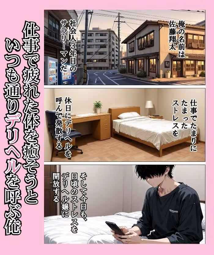 デリヘル呼んだら昔の幼馴染が来ておいしい思いをした話 hitomiエロ漫画raw サンプル画像001