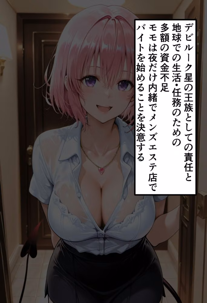 To LOVEる モモの秘密メンエスバイト〜小悪魔プリンセスが客チ●ポに溺れていく夜〜 hitomiエロ漫画raw サンプル画像002
