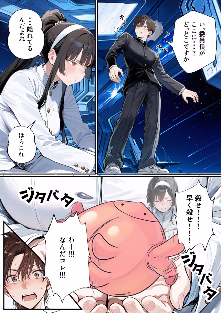 憧れの真面目な委員長が性欲旺盛な宇宙人に憑依されて僕の性癖通りに尊厳破壊されていく hitomiエロ漫画raw サンプル画像010