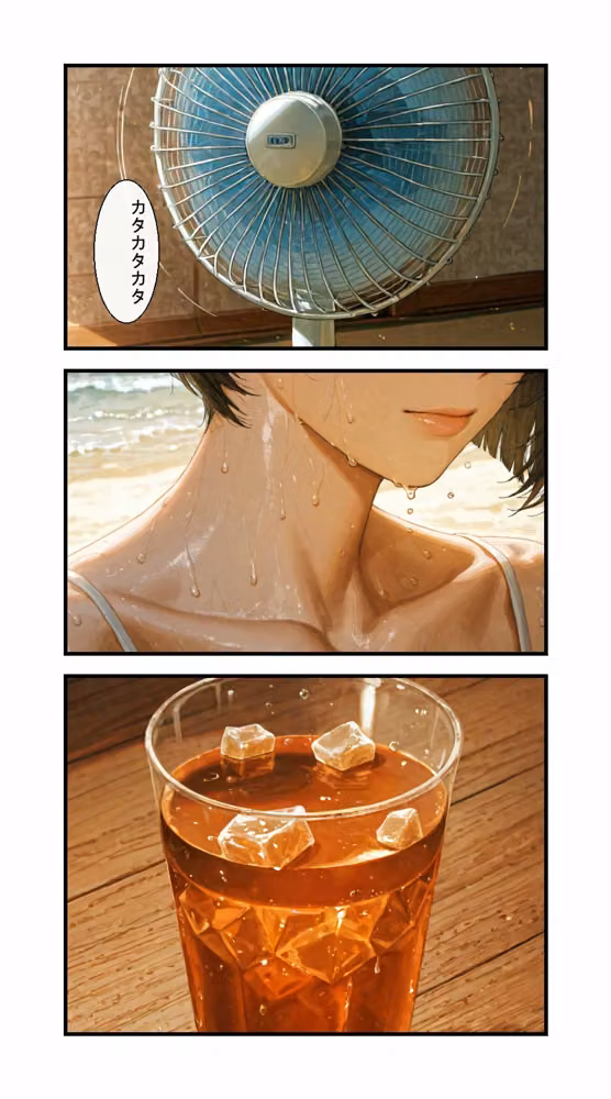 静寂の熱帯夜（サイレント・サマーナイト） hitomiエロ漫画raw サンプル画像002