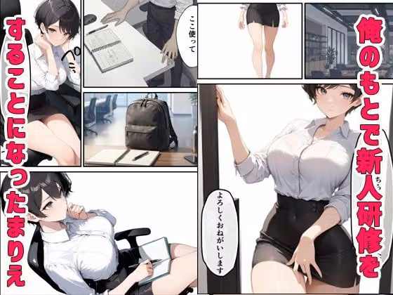 ボーイッシュだけど酔うとエロすぎる新入社員と本気セックス hitomiエロ漫画raw サンプル画像001