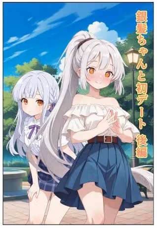 銀髪ちゃんと初デート  後編 hitomiエロ漫画raw サンプル画像001