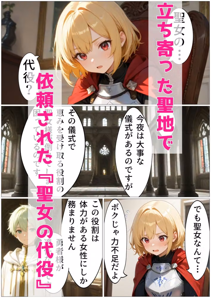 勇者は聖女に入りますか？ hitomiエロ漫画raw サンプル画像003