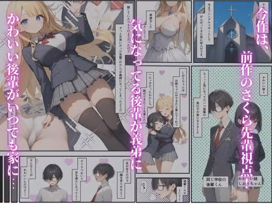 ヤラせてくれる義姉  裏〜妄想変態ブラコンの私が弟のオナホになる話〜 hitomiエロ漫画raw サンプル画像001