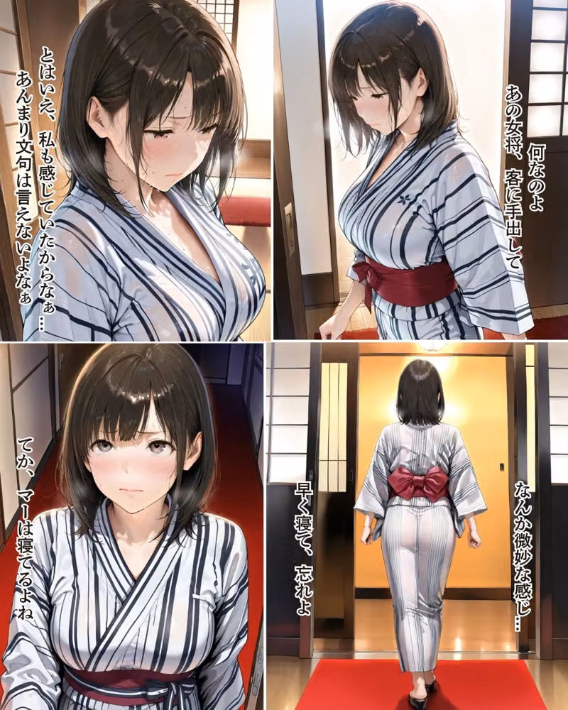 【衝撃】なんと旅館の女将は○○でマーがXXXされた話｜30代人妻の調教ラブストーリーVol.16 hitomiエロ漫画raw サンプル画像007
