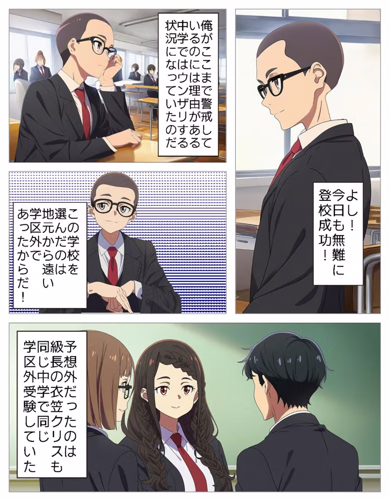 ドSなレズ少女達に無理やりペニバンで犯●れまくる女装男子＋α hitomiエロ漫画raw サンプル画像005
