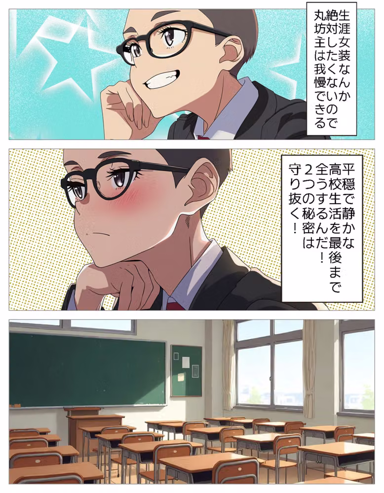 ドSなレズ少女達に無理やりペニバンで犯●れまくる女装男子＋α hitomiエロ漫画raw サンプル画像008