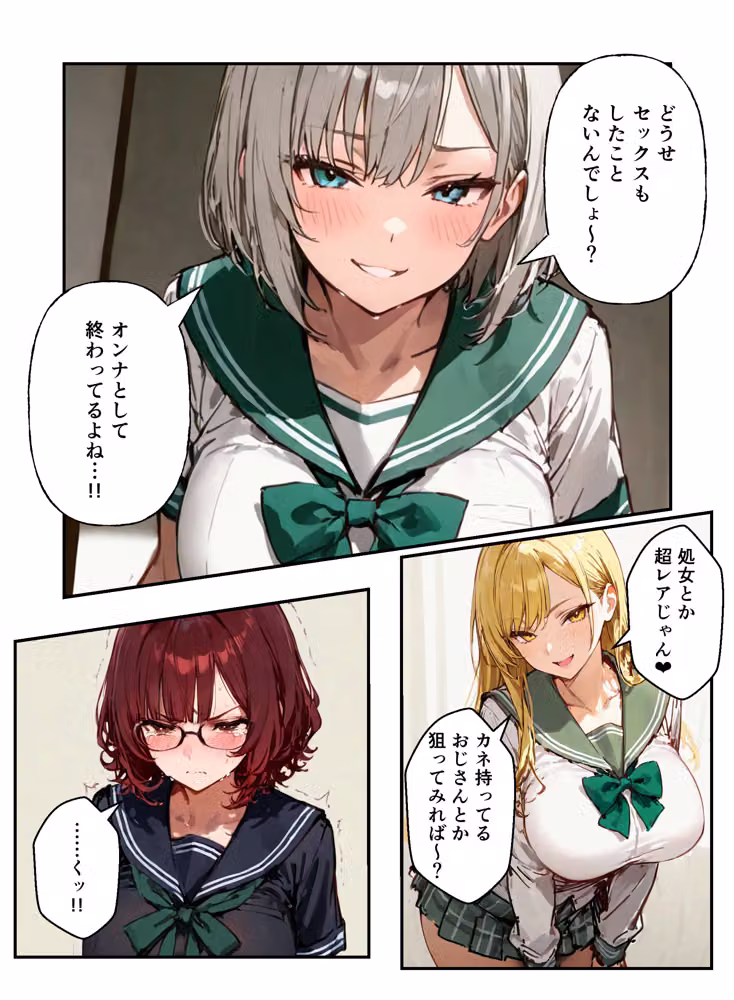 陰キャ女子ばかりの図書委員会でエロ本を見ながらコスプレセックスした話 hitomiエロ漫画raw サンプル画像015
