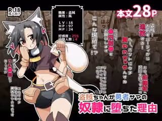 盗賊ちゃんが勇者サマの奴●に堕ちた理由